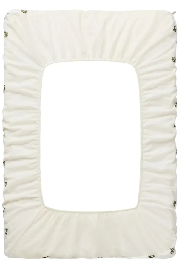 Noppies Aankleedkussenhoezen | Thuis<Aankleedkussenhoes Blooming Clover 49x75cm - Beetle