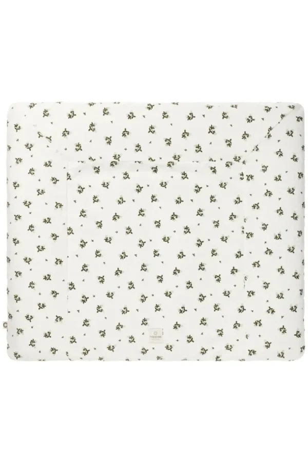 Noppies Aankleedkussenhoezen | Thuis<Aankleedkussenhoes Blooming Clover 77x87cm - Beetle