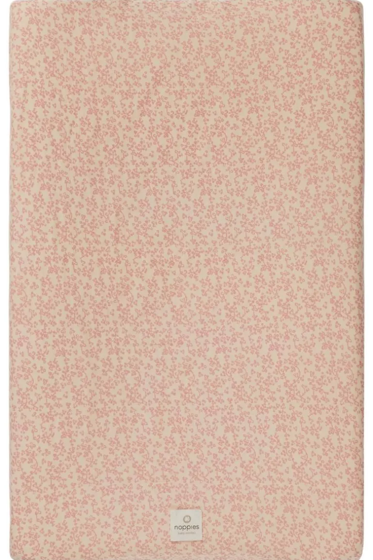 aankleedkussenhoes_botani_10.webp Noppies Aankleedkussenhoezen | Thuis<Aankleedkussenhoes Botanical 49x75cm - Misty Rose
