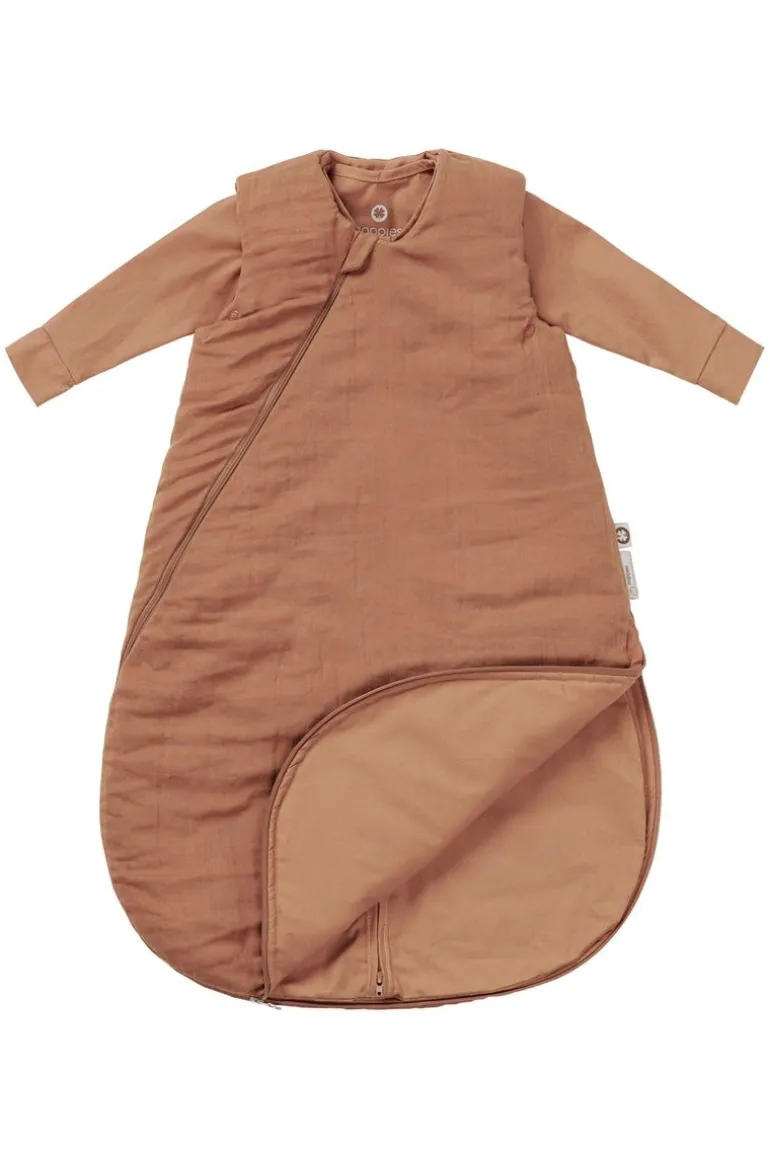 baby_slaapzak__seizoenen__3-2.webp Noppies Babykamer | Slaapzakken<Baby Slaapzak 4 Seizoenen Uni - Indian Tan