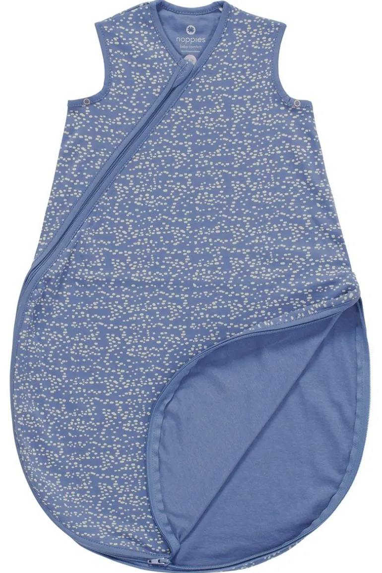 baby_zomerslaapzak_fancy__9-2.webp Noppies Babykamer | Slaapzakken<Baby Zomerslaapzak Fancy Dot - Colony Blue