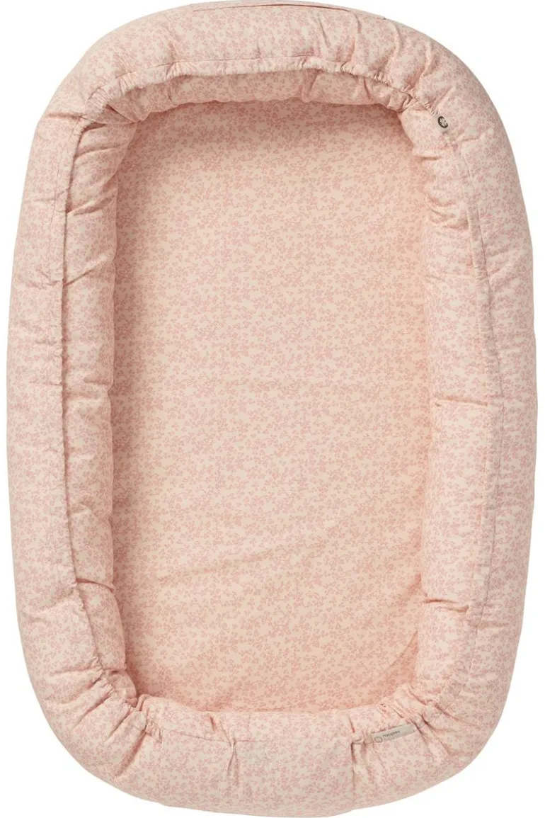 babynestje_botanical_baby_2-1.webp Noppies Babynestjes | Thuis<Babynestje Botanical Baby Nest - Misty Rose