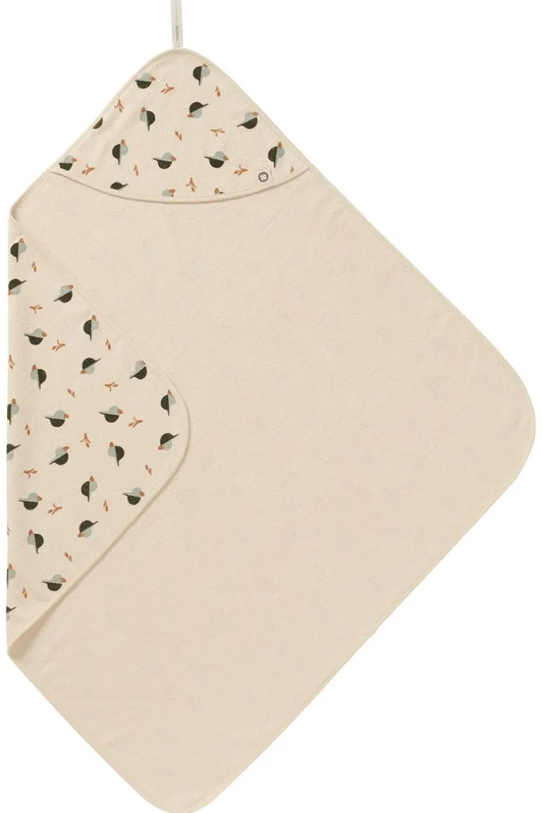 badcape_printed_duck_baby_6-1.webp Noppies Badcapes & Wikkeldoeken | Thuis<Badcape Printed Duck Baby Hooded Towel - Beetle
