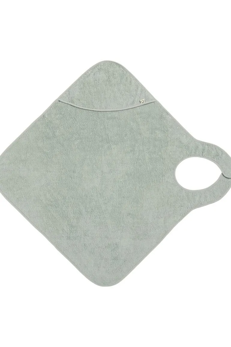 badcape_wearable_hooded_t_10.webp Noppies Badcapes & Wikkeldoeken | Thuis<Badcape Wearable Hooded Towel 110cm - Puritan Gray