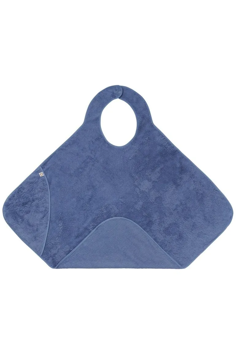 badcape_wearable_hooded_t_2-3.webp Noppies Badcapes & Wikkeldoeken | Thuis<Badcape Wearable Hooded Towel 110cm - Colony Blue