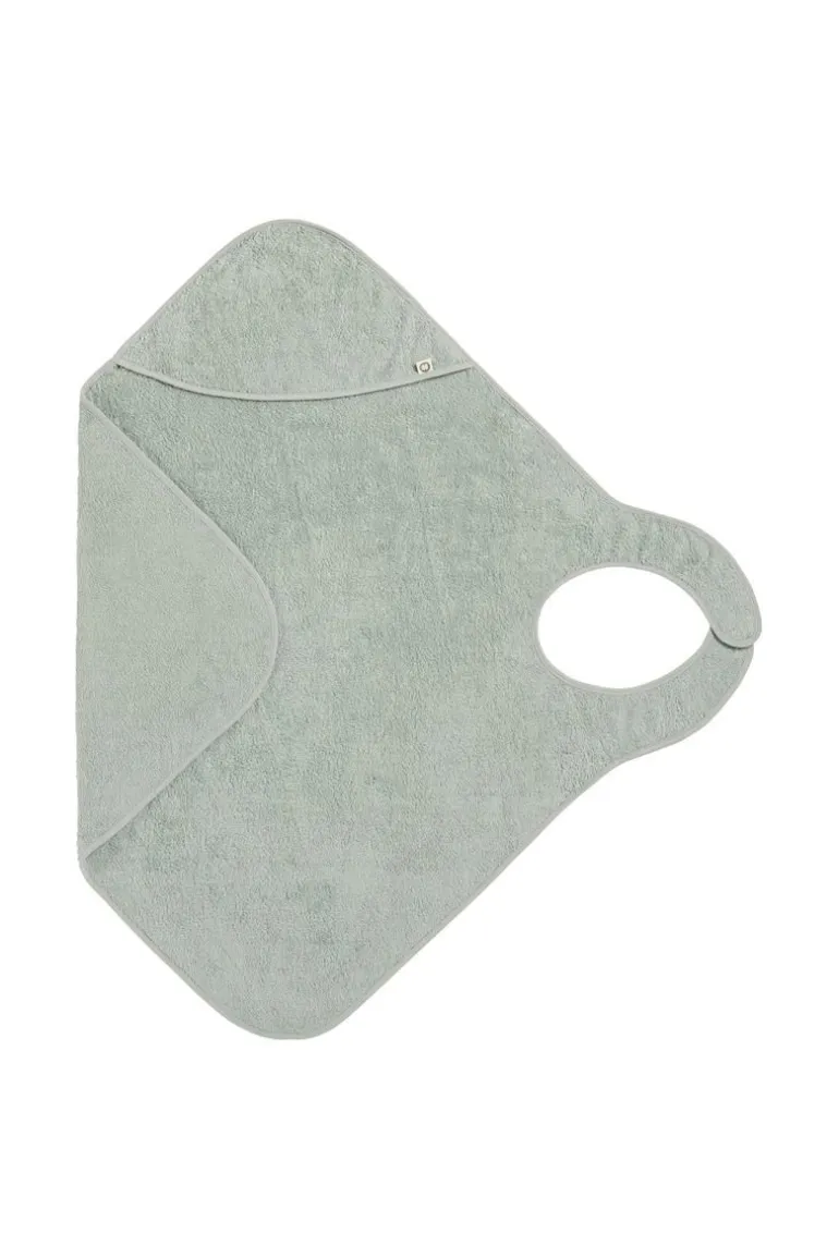 badcape_wearable_hooded_t_4-1.webp Noppies Badcapes & Wikkeldoeken | Thuis<Badcape Wearable Hooded Towel 110cm - Puritan Gray