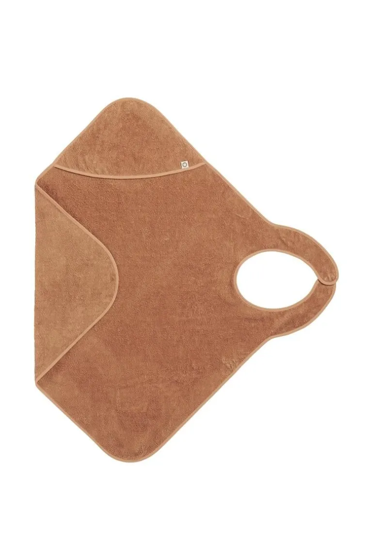 badcape_wearable_hooded_t_4-2.webp Noppies Badcapes & Wikkeldoeken | Thuis<Badcape Wearable Hooded Towel 110cm - Indian Tan