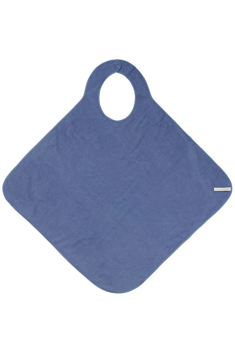 badcape_wearable_hooded_t_5-3.webp Noppies Badcapes & Wikkeldoeken | Thuis<Badcape Wearable Hooded Towel 110cm - Colony Blue