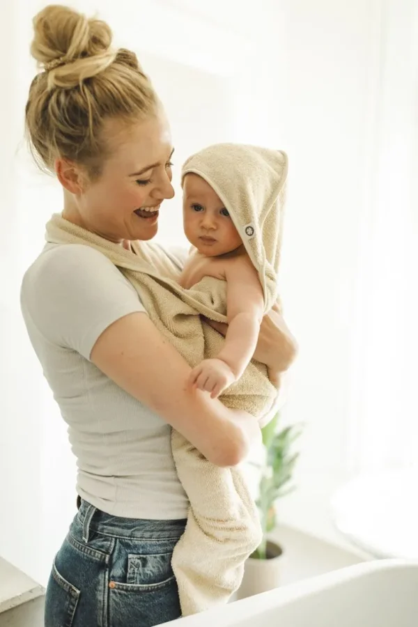 Noppies Badcapes & Wikkeldoeken | Thuis<Badcape Wearable Hooded Towel 110cm - Fog