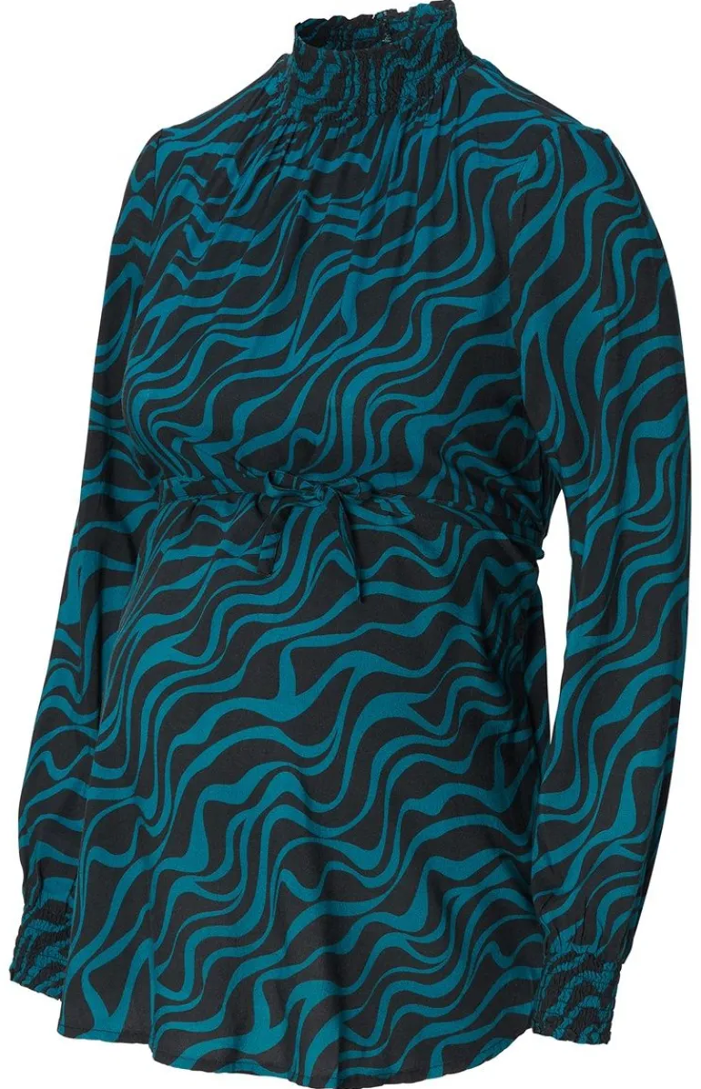 blouse__blue_coral_4.webp Noppies Blouses & Tunieken<Blouse - Blue Coral