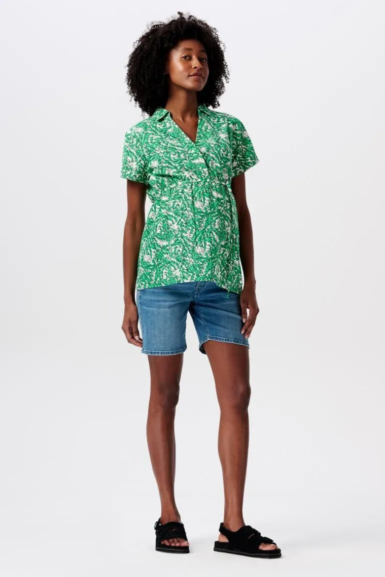 blouse__bright_green_5.webp Noppies Blouses | Blouses & Tunieken<Blouse - Bright green