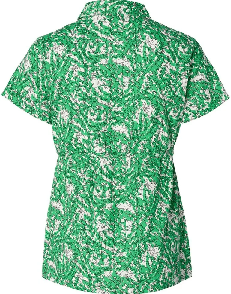 blouse__bright_green_9.webp Noppies Blouses | Blouses & Tunieken<Blouse - Bright green