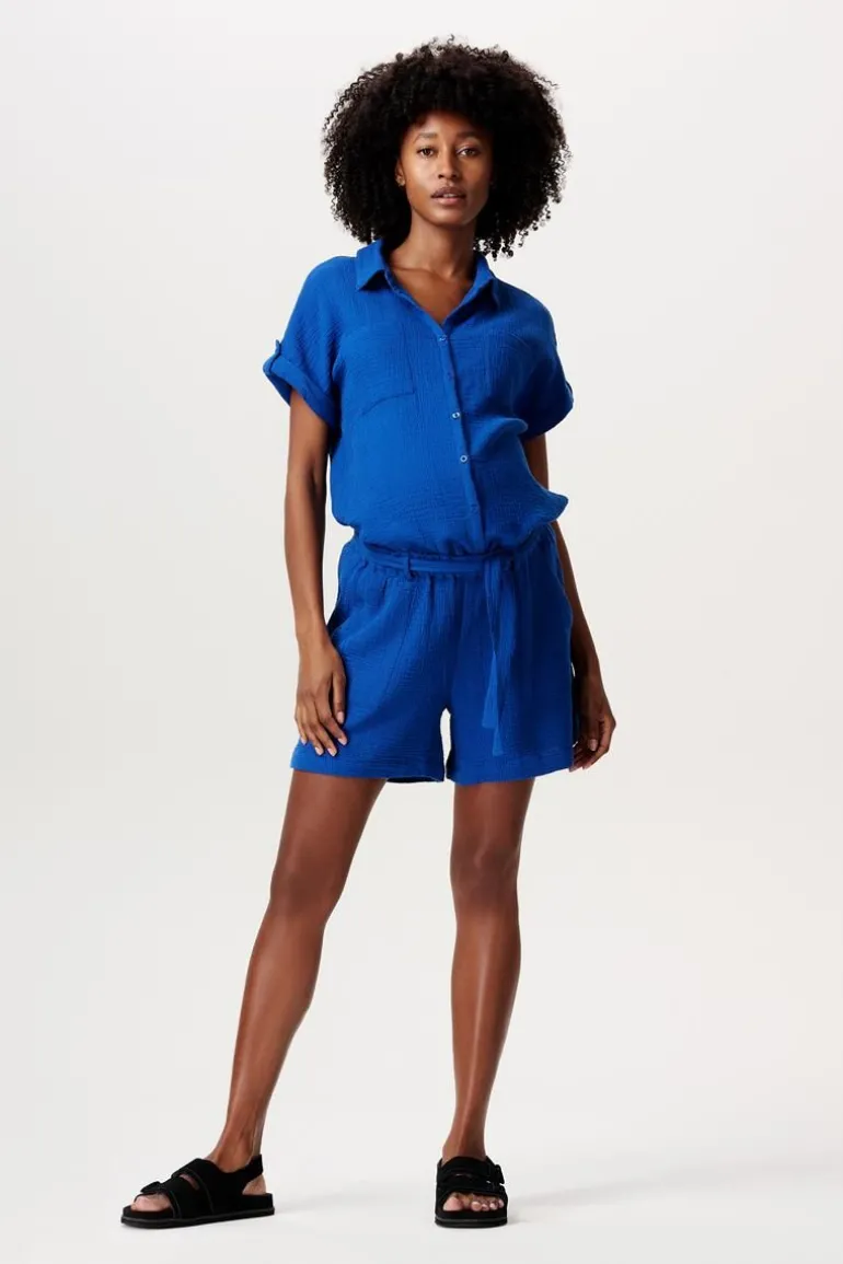 blouse__electric_blue_6-1.webp Noppies Blouses | Blouses & Tunieken<Blouse - Electric Blue