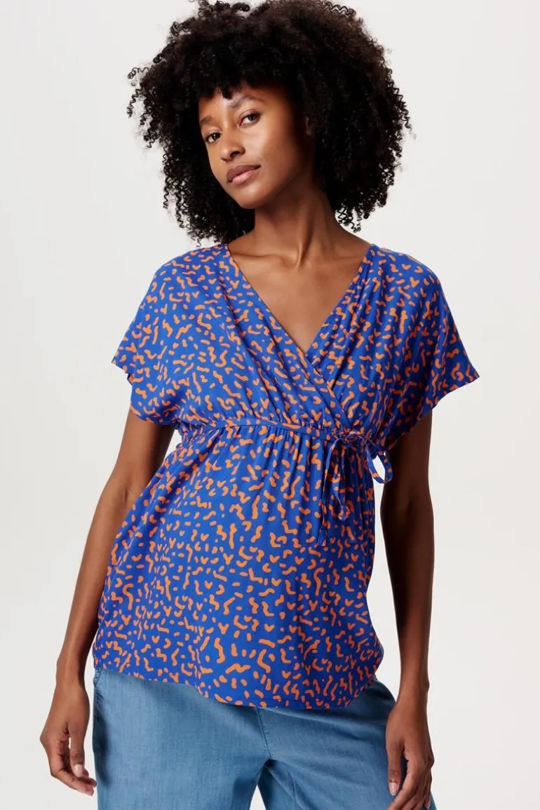 blouse__electric_blue_6.webp Noppies Blouses | Blouses & Tunieken<Blouse - Electric Blue
