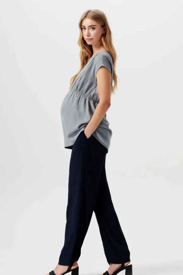 Noppies Blouses | Blouses & Tunieken<Blouse - Grey Denim