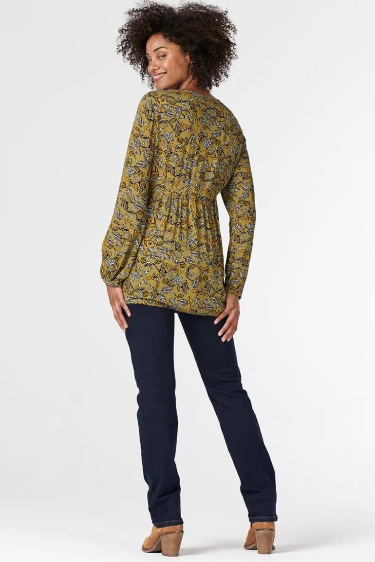 blouse__khaki_green_1.webp Noppies Blouses | Blouses & Tunieken<Blouse - Khaki Green