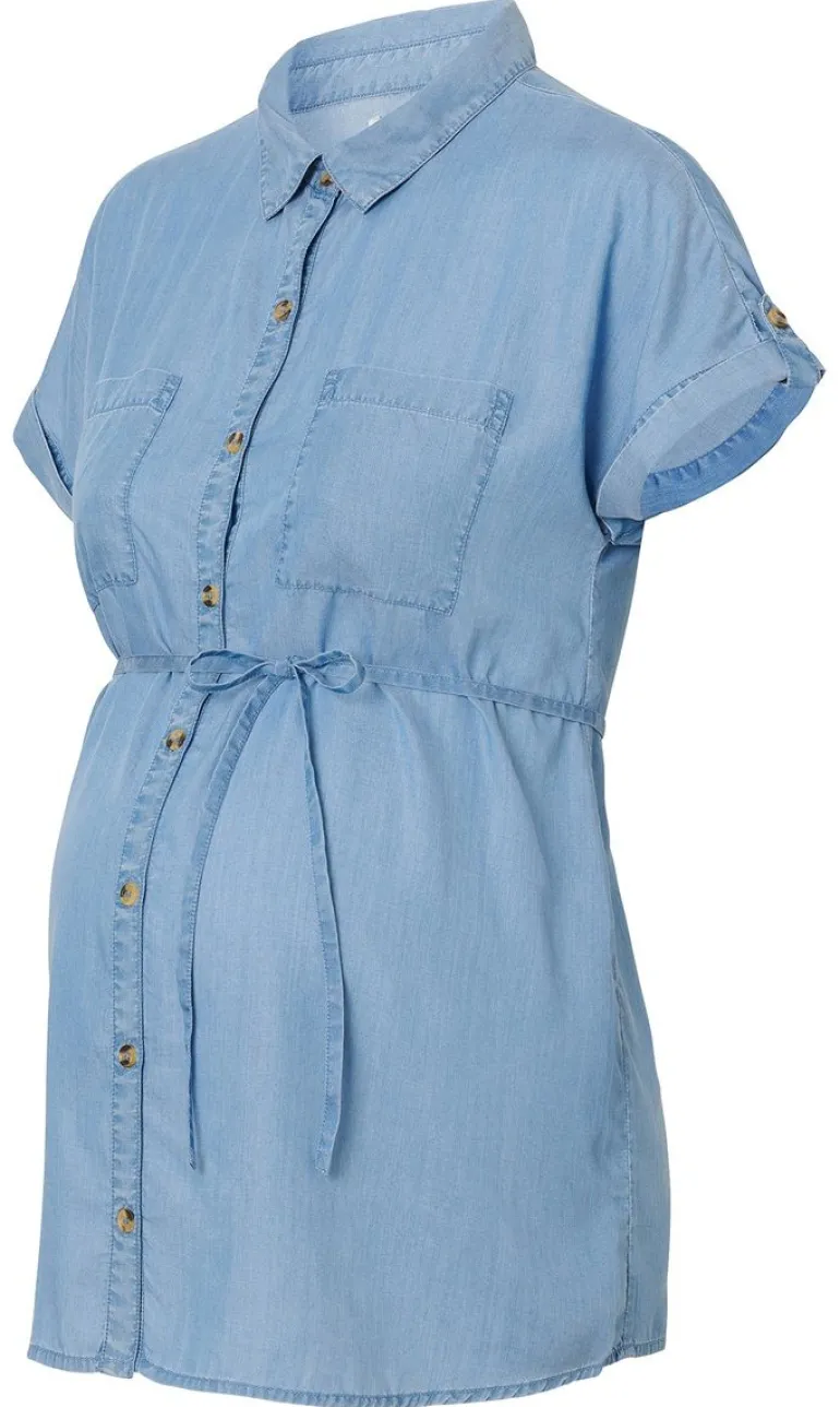 blouse__medium_wash_14.webp Noppies Blouses | Blouses & Tunieken<Blouse - Medium Wash