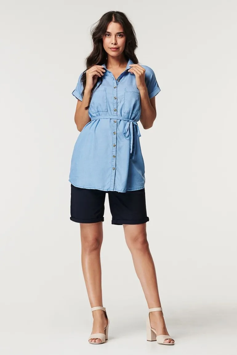 blouse__medium_wash_16.webp Noppies Blouses | Blouses & Tunieken<Blouse - Medium Wash