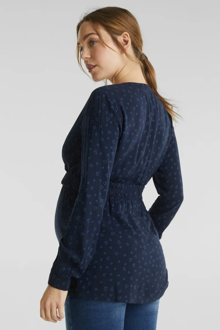blouse__night_blue_1-1.webp Noppies Blouses & Tunieken<Blouse - Night Blue