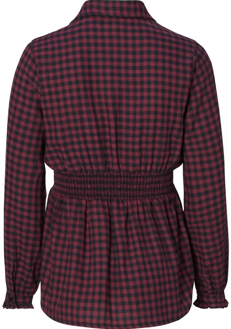 blouse__plum_red_3.webp Noppies Blouses | Blouses & Tunieken<Blouse - Plum red