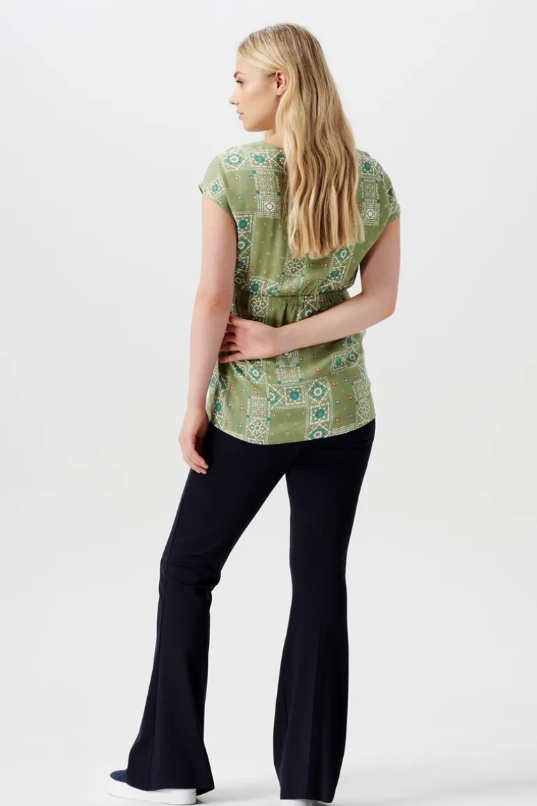 blouse__real_olive_1-1.webp Noppies Blouses | Blouses & Tunieken<Blouse - Real Olive