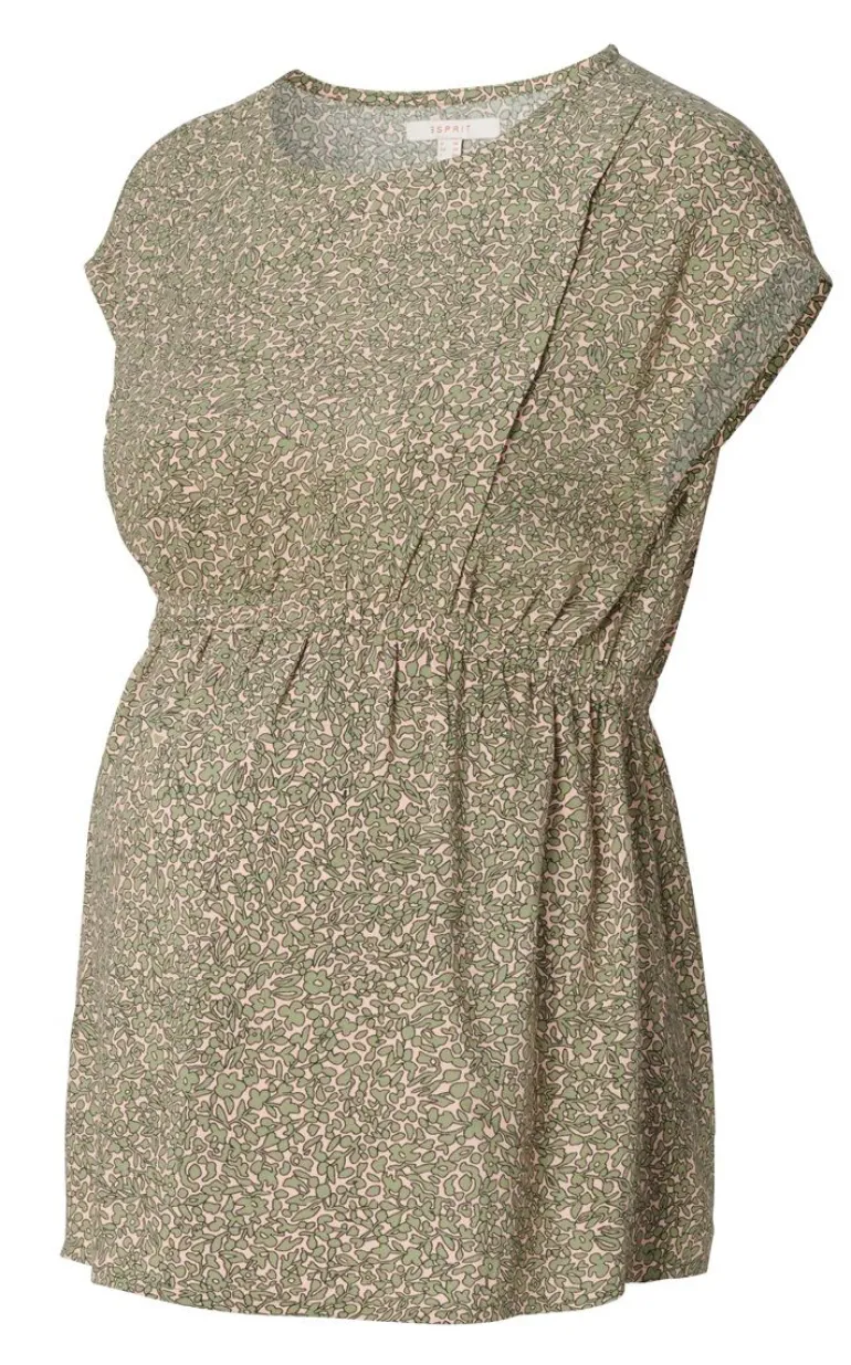 blouse__real_olive_14-1.webp Noppies Blouses | Blouses & Tunieken<Blouse - Real Olive