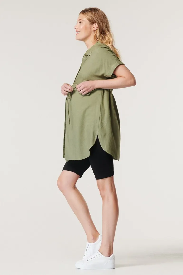 blouse__real_olive_15-1.webp Noppies Blouses | Blouses & Tunieken<Blouse - Real Olive