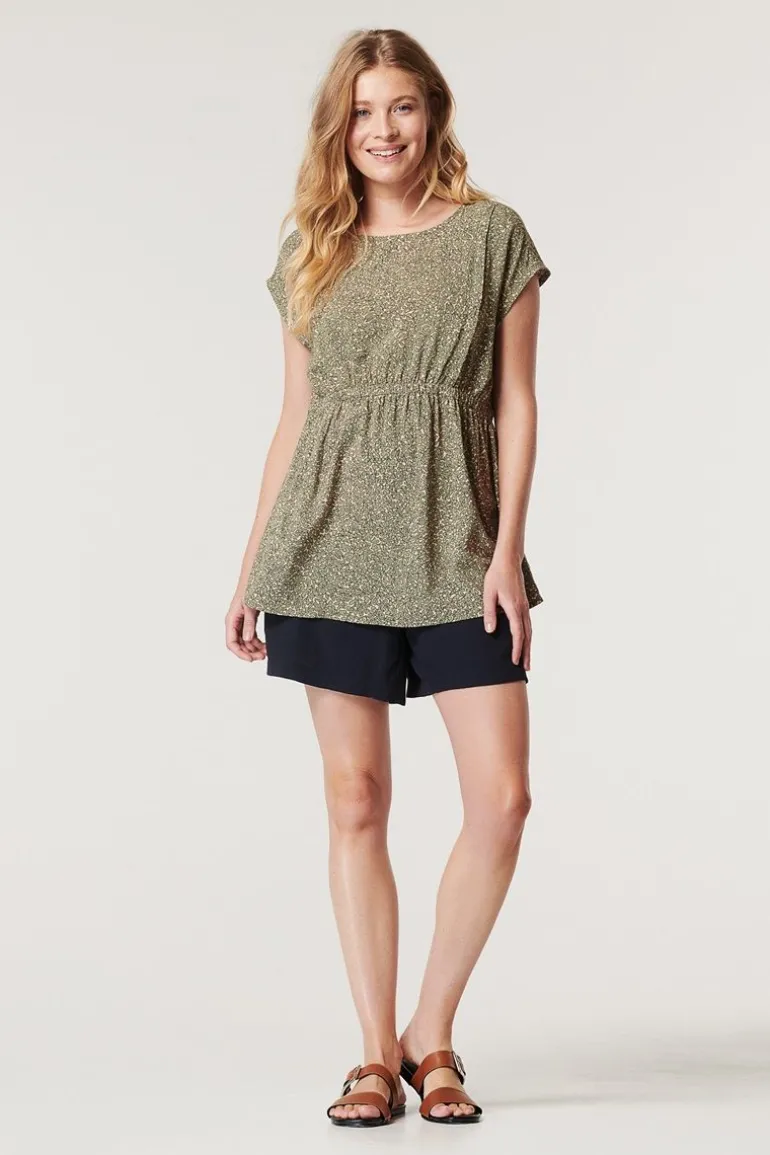 blouse__real_olive_17.webp Noppies Blouses | Blouses & Tunieken<Blouse - Real Olive