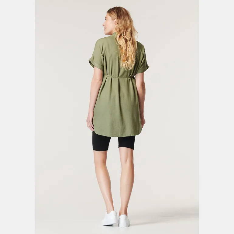 blouse__real_olive_9-3.webp Noppies Blouses | Blouses & Tunieken<Blouse - Real Olive