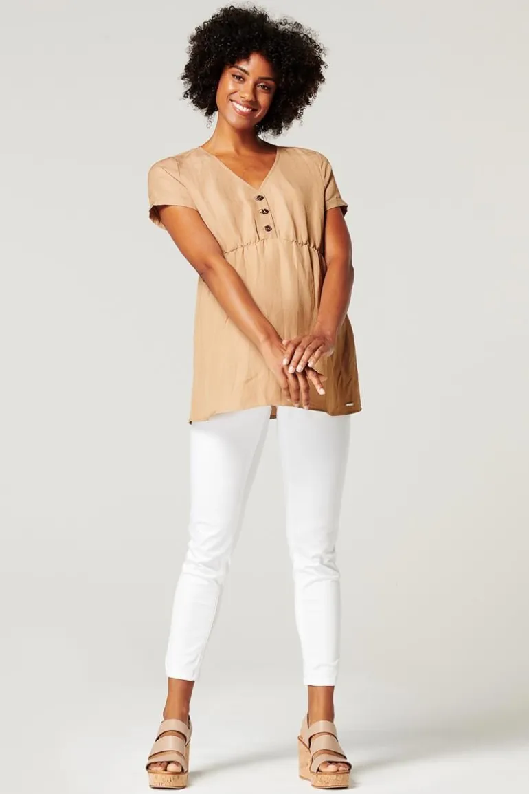 blouse__sand_0.webp Noppies Blouses | Blouses & Tunieken<Blouse - Sand