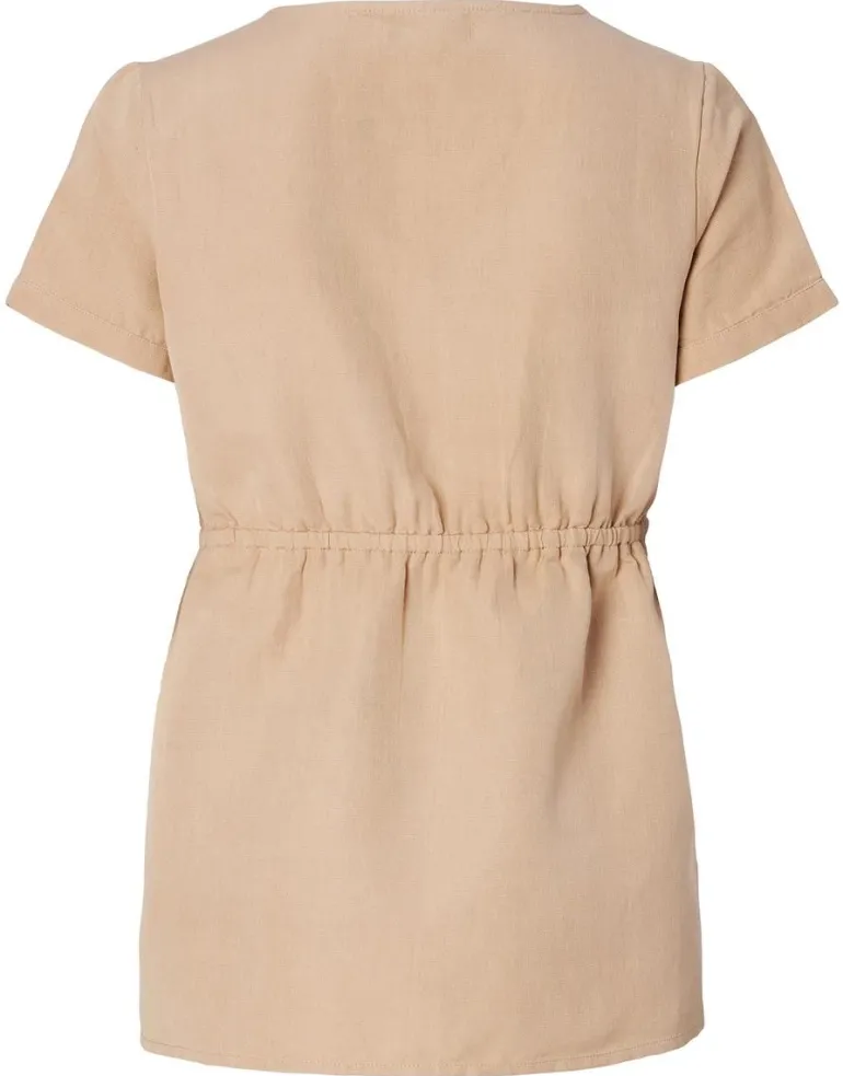 blouse__sand_3.webp Noppies Blouses | Blouses & Tunieken<Blouse - Sand