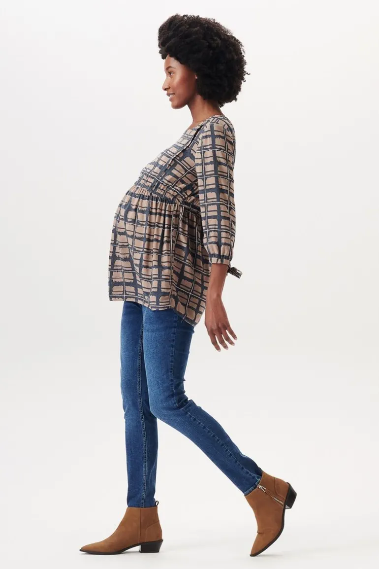 blouse__taupe_grey_5.webp Noppies Blouses | Blouses & Tunieken<Blouse - Taupe Grey