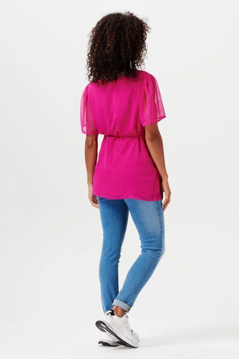 blouse_acton__fuchsia_red_7.webp Noppies Blouses & Tunieken<Blouse Acton - Fuchsia Red