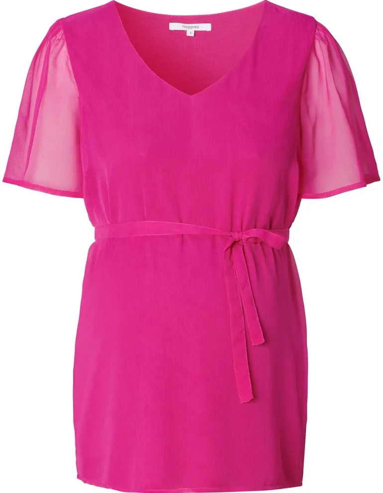 blouse_acton__fuchsia_red_8.webp Noppies Blouses & Tunieken<Blouse Acton - Fuchsia Red