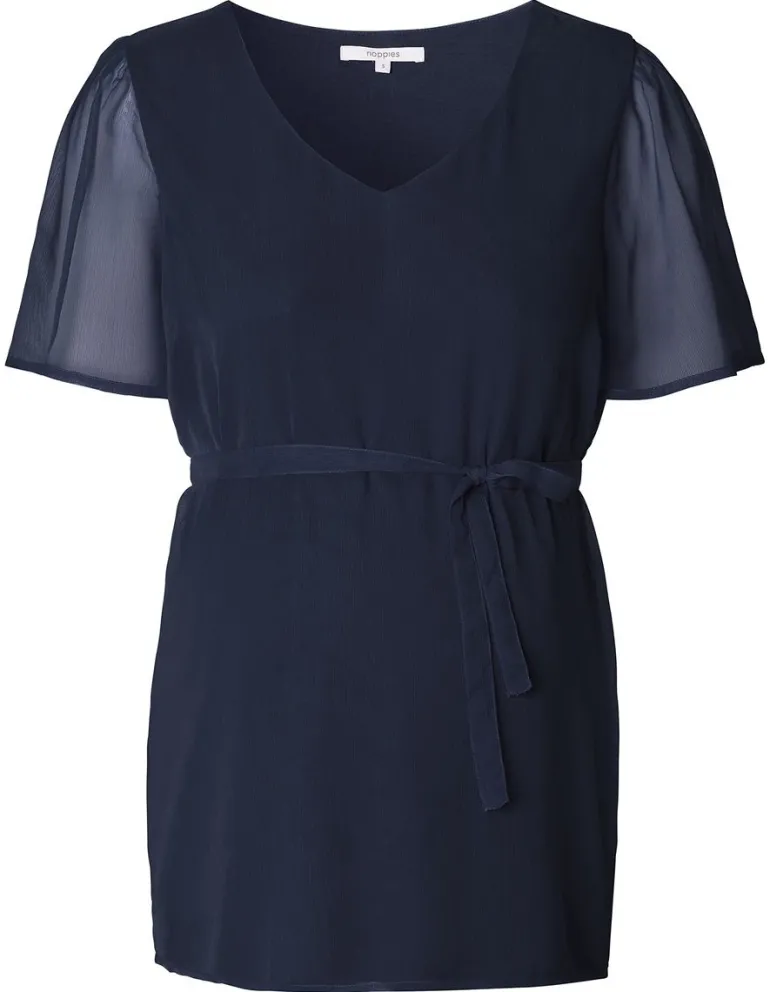 blouse_acton__peacoat_2.webp Noppies Blouses & Tunieken<Blouse Acton - Peacoat