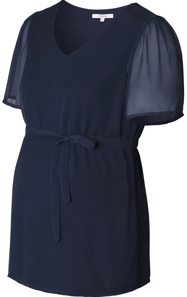blouse_acton__peacoat_4.webp Noppies Blouses & Tunieken<Blouse Acton - Peacoat