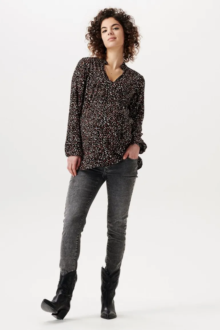 blouse_amble__black_0.webp Noppies Blouses & Tunieken<Blouse Amble - Black
