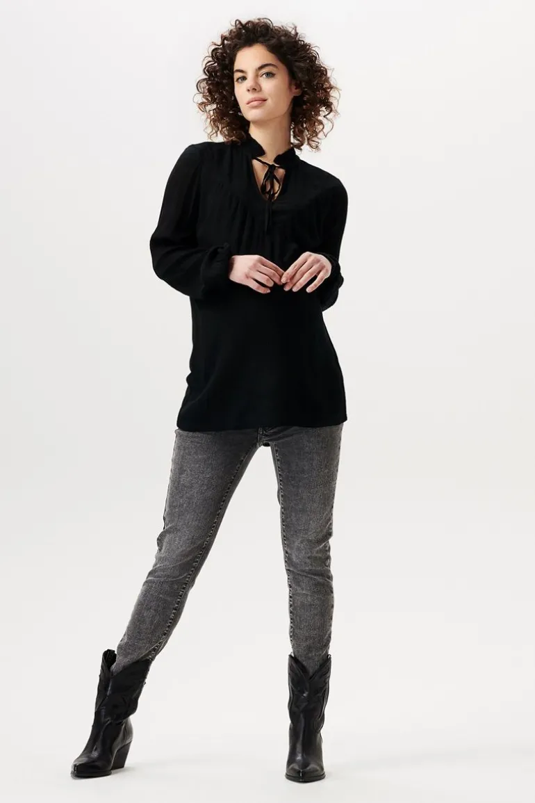 blouse_ansty__black_0.webp Noppies Blouses & Tunieken<Blouse Ansty - Black