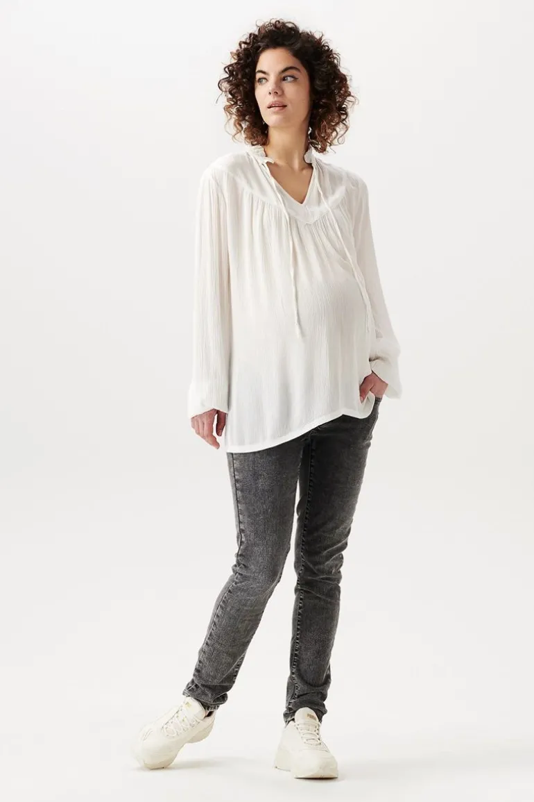 blouse_ansty__marshmallow_0.webp Noppies Blouses & Tunieken<Blouse Ansty - Marshmallow