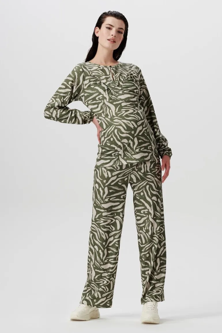 blouse_edgemore__olivine_6.webp Noppies Blouses & Tunieken<Blouse Edgemore - Olivine