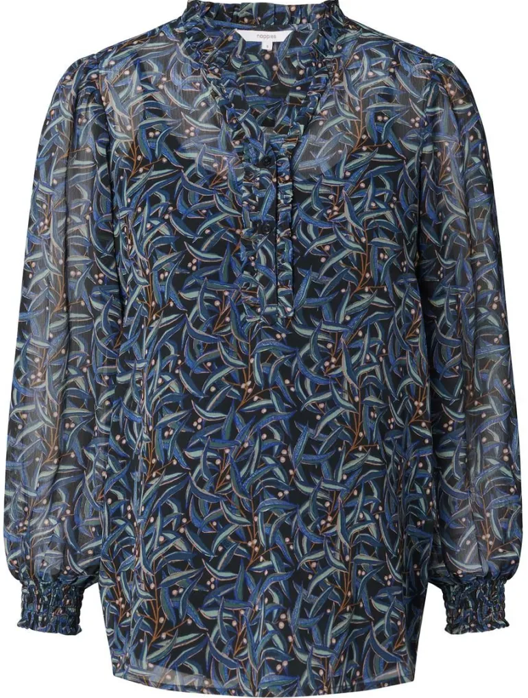 blouse_foggia__black_oliv_2.webp Noppies Blouses | Blouses & Tunieken<Blouse Foggia - Black Olive