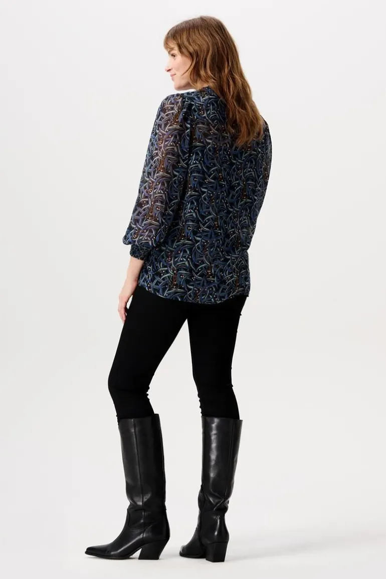 blouse_foggia__black_oliv_8.webp Noppies Blouses | Blouses & Tunieken<Blouse Foggia - Black Olive