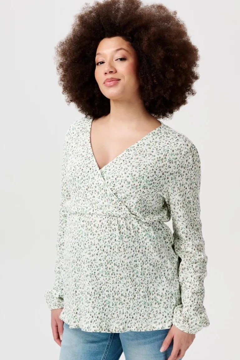 blouse_janice__cream_mini_6.webp Noppies Blouses | Blouses & Tunieken<Blouse Janice - Cream minimal flower