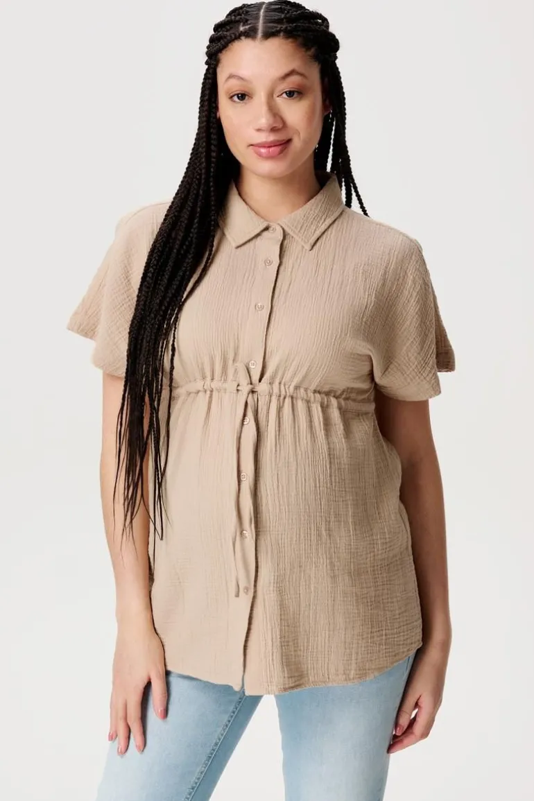 blouse_jarra__white_peppe_0.webp Noppies Blouses | Blouses & Tunieken<Blouse Jarra - White Pepper