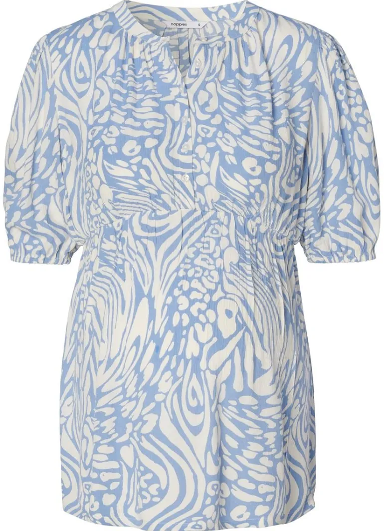 blouse_kensi__cornflower_8.webp Noppies Blouses | Blouses & Tunieken<Blouse Kensi - Cornflower