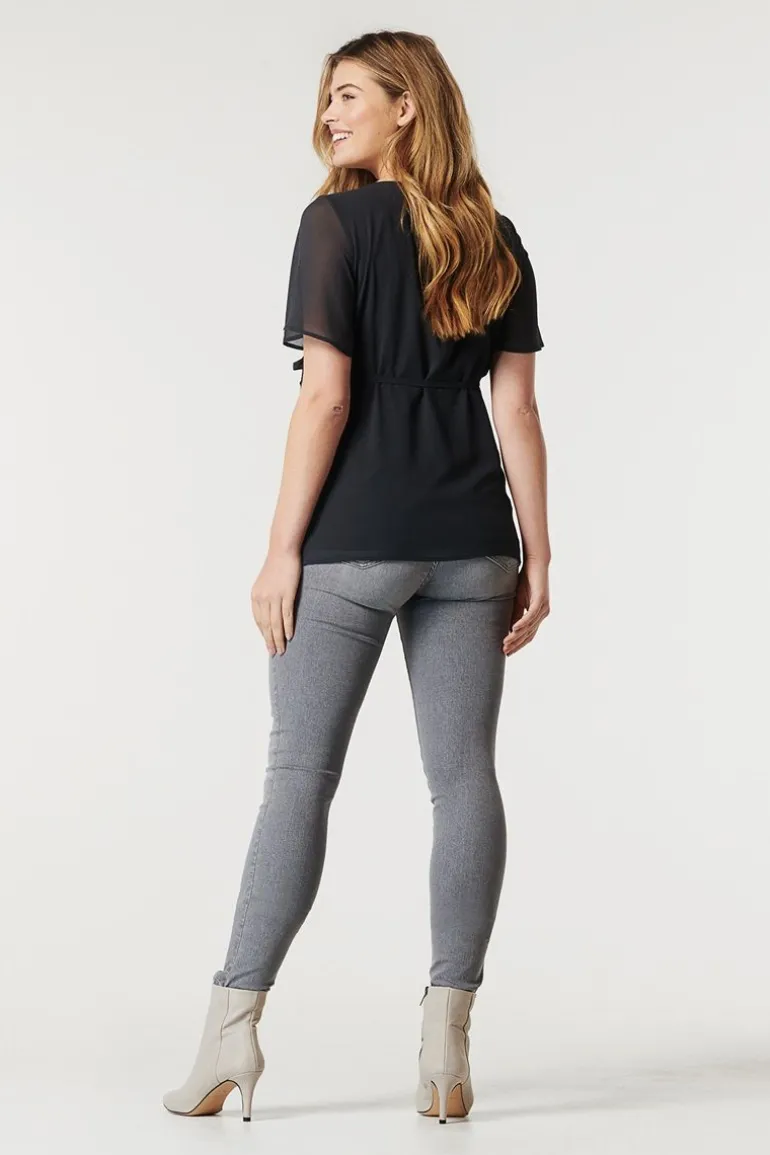 blouse_kula__blue_graphit_8.webp Noppies Blouses & Tunieken<Blouse Kula - Blue Graphite