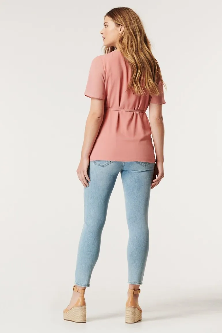 blouse_kula__desert_sand_1.webp Noppies Blouses & Tunieken<Blouse Kula - Desert Sand
