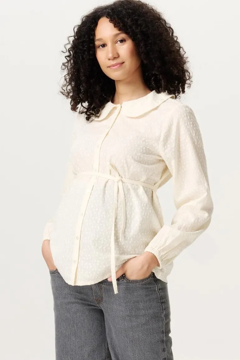 blouse_ranua__butter_crea_0.webp Noppies Blouses | Blouses & Tunieken<Blouse Ranua - Butter Cream