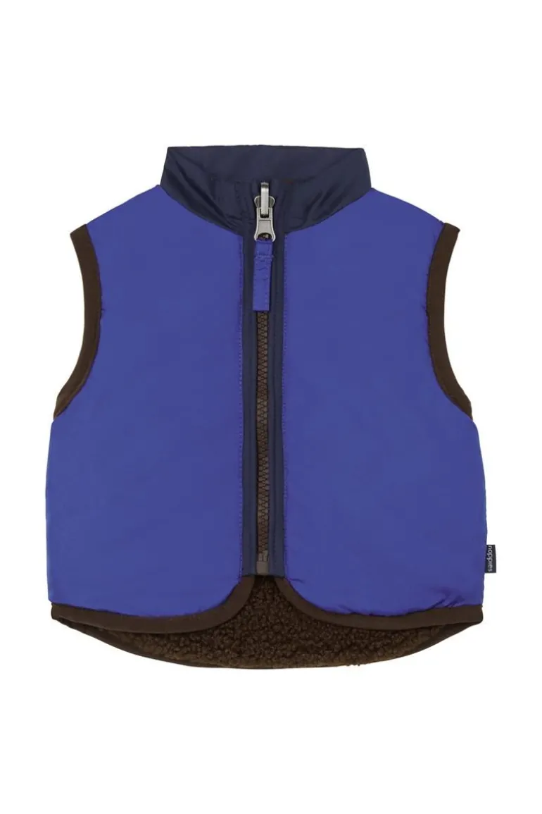 bodywarmer_galve__reversi_3.webp Noppies Jassen<Bodywarmer Galve - Reversible - Brown Patina