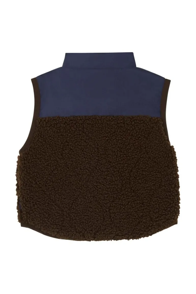 bodywarmer_galve__reversi_5.webp Noppies Jassen<Bodywarmer Galve - Reversible - Brown Patina